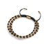 Trinité | Or rose x bronze à canon | Bracelet Triple Rang